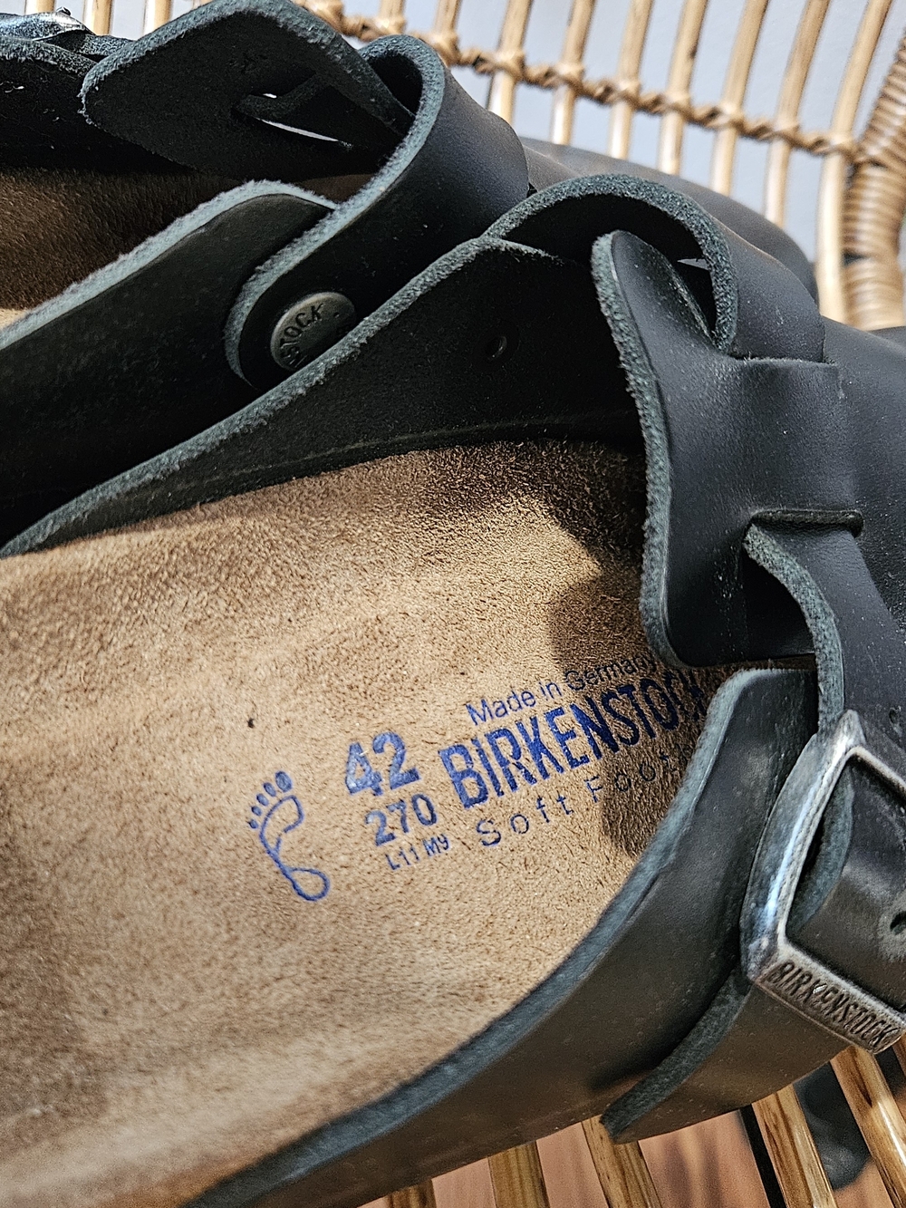 New Birkenstock Boston Clog Slip-On - Matte Leather - Picture 4 of 5